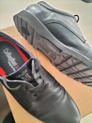 Zapatos Callaghan Hombre Negros