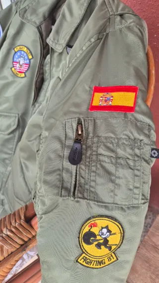 Cazadora Bomber Top Gun Niño Talla 10 años