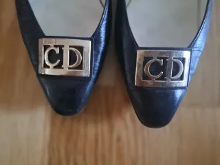 Zapatos de vestir Dior negros mujer