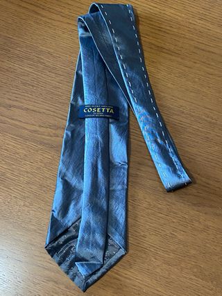 Cravatta Cosetta by Rudy 100% Seta grigio/Argento