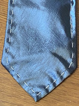 Cravatta Cosetta by Rudy 100% Seta grigio/Argento