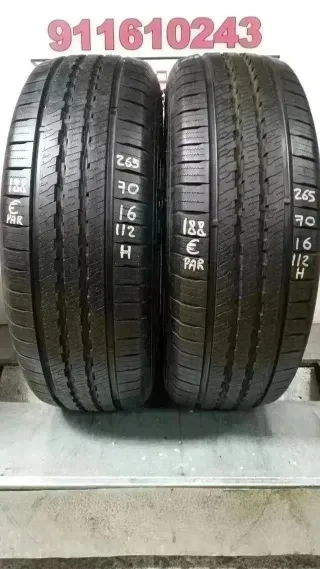 4UD 265 70 16 H LIMUS RUEDA YA MONTADA