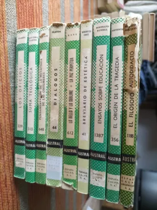 Lote de Filosofía – Austral (Platón, Kant...)