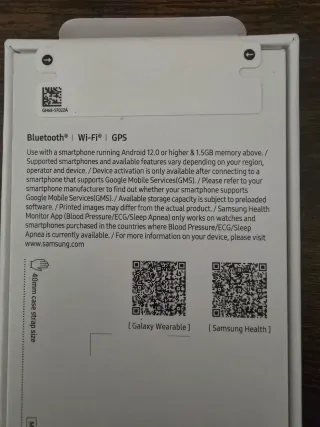Samsung Galaxy Watch 8 Negro/Gris