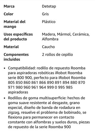 Rodillos Roomba Serie 900