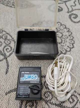 Radio AM Jumbo Radiodigit con Auriculares
