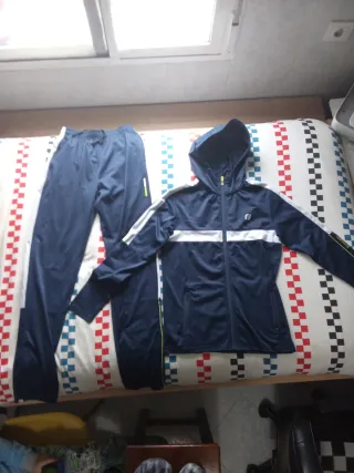 Chándal Team Quest Azul Talla 13-14