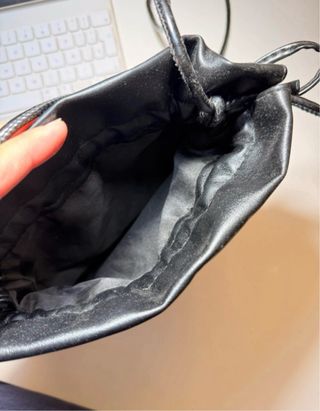 Bolso bombonera negro