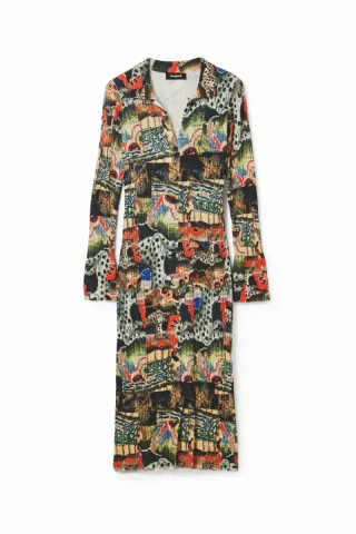 Vestido Desigual Tapestry Talla S