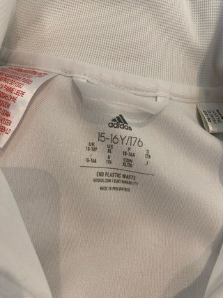 Chándal Adidas Real Madrid Blanco y Negro