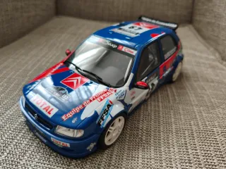 Maqueta Citroen Saxo Kit Car 1:18