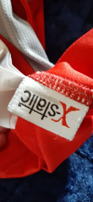 Camiseta Salomon Roja y Gris
