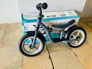 Bicicleta infantil sin pedales