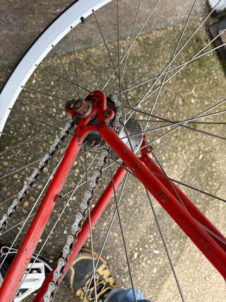 Bicicleta Orbea Fixie Roja