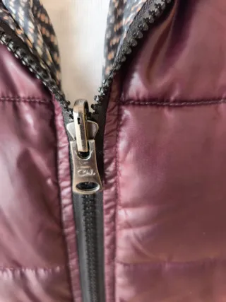 Chaquetón acolchado impermeable gris