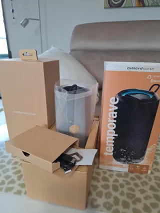 Altavoz Energy Sistem Bluetooth Negro