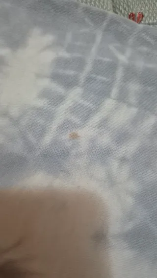 Felpa tie-dye grigia, bianca, viola