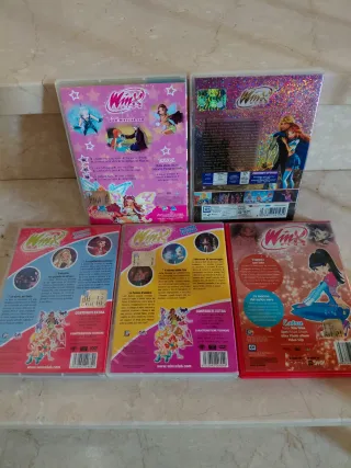 5 DVD Winx Club