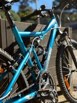 Bicicleta Montaña Rockrider 6.0 Azul 24 pulgadas