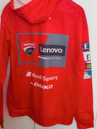 Sudadera Ducati Roja Nueva
