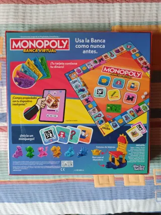 Monopoly Banca Virtual Hasbro Sin abrir