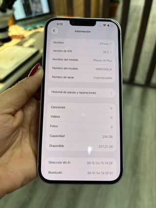 iPhone 14 Plus Morado 256 gb