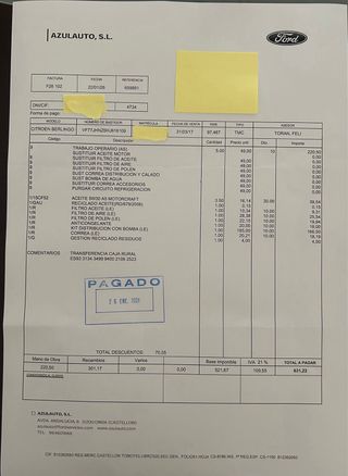 Citroen Berlingo 2017