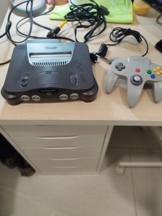 Nintendo 64 gris, buen estado