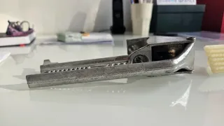 Pressa aglio in metallo