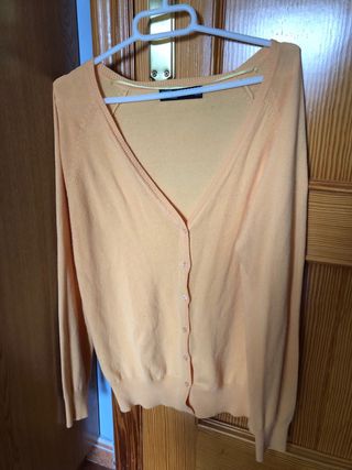 Chaqueta fina Zara amarilla M/L