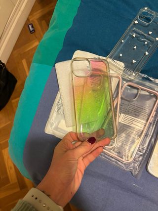 iPhone 15 Plus Rosa 256 GB + fundas