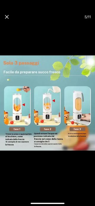 Frullatore Portatile HS-860