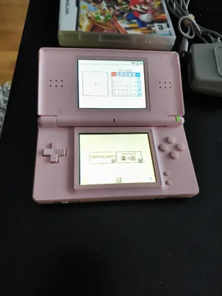 Nintendo DS Lite Rosa + Mario Party