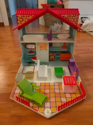 Casa Barriguitas con muñecas y accesorios
