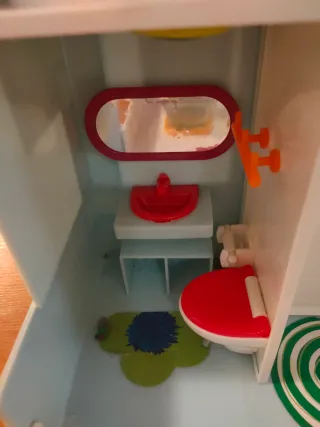 Casa Barriguitas con muñecas y accesorios