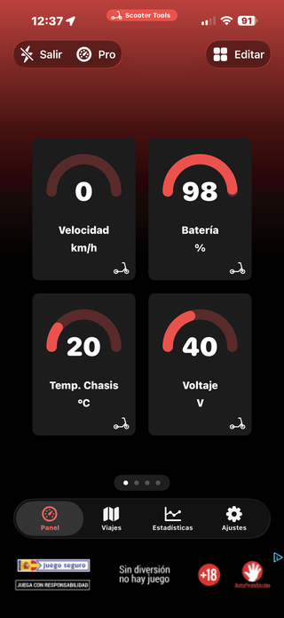 Patinete Eléctrico Xiaomi (Con cargador)