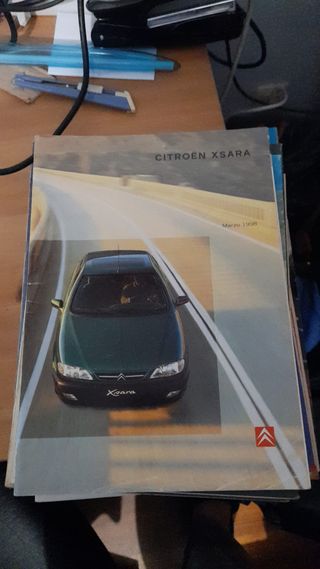 Catálogo Citroën Xsara Marzo 1998