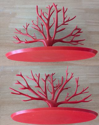 Portagioie Albero Rosso Orecchini