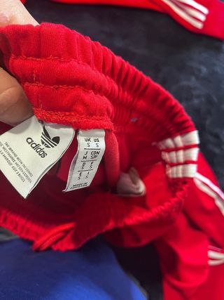 Chándal Adidas Rojo y Blanco