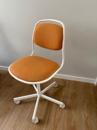 Silla de oficina Ikea ÖRFJÄLL naranja