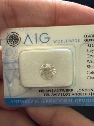 Diamante 1.48ct Certificado AIG