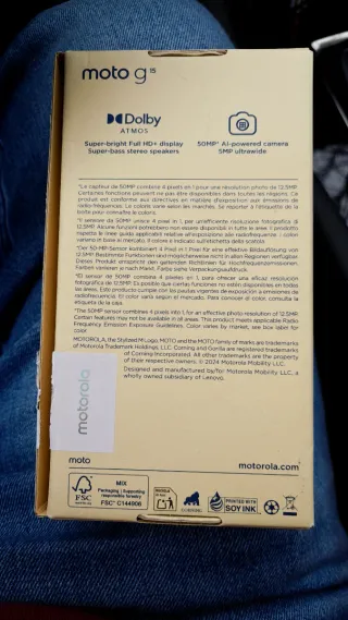 Motorola G15 8GB + 128GB