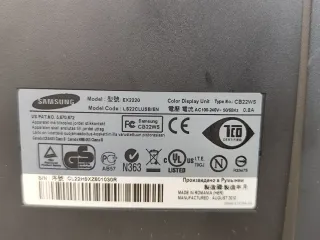 Monitor Samsung EX2220 21.5 Negro