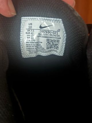 Zapatillas Nike Air Max Negras y Blancas