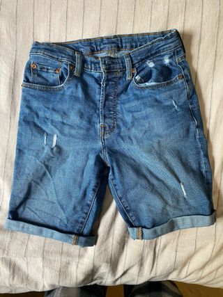 Pantalones cortos vaqueros Levi's azules