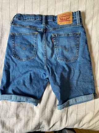 Pantalones cortos vaqueros Levi's azules