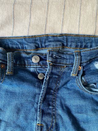 Pantalones cortos vaqueros Levi's azules