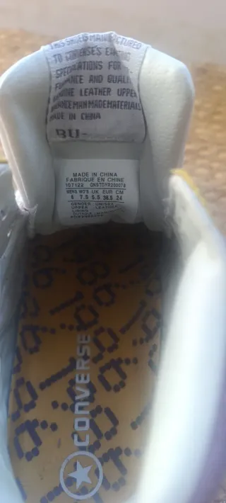 Converse Weapon Magic Johnson 86 Blancas/Amarillas