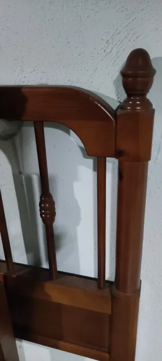 Cabeceros rústicos madera 90cm