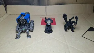 Warhammer 40k Tecmarine con Thunderfire in metallo